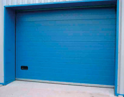 Porte sectionnelle commerciale isolée par couleur faite sur commande de portes de garage