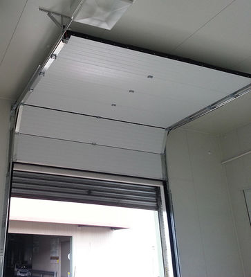 Double vitrage du panneau aérien 9.0mm de portes sectionnelles isolées par alliage d'aluminium