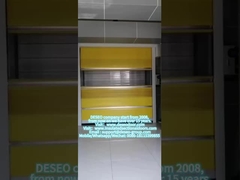 Porte à rouleaux rapides en PVC