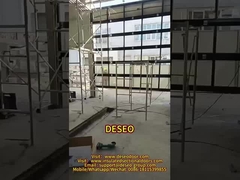 Porte de garage sectionnelle étanche à l'eau en alliage d'aluminium avec panneaux de verre Prix d'usine Aluminium sans cadre