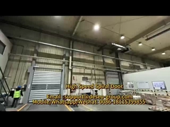 Porte en spirale à grande vitesse