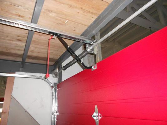 Les estimations d'isolation élevées ont isolé l'alliage d'aluminium sectionnel de panneau supérieur de portes