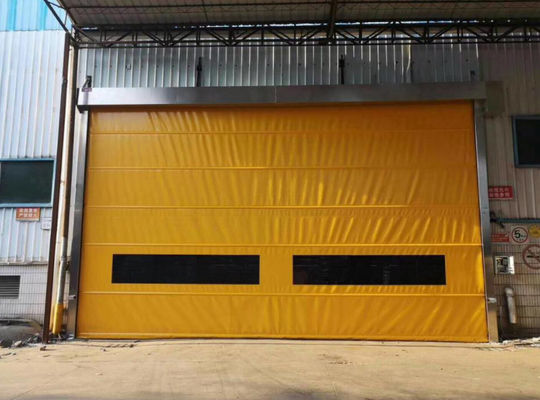 le volet rapide de porte de rouleau de PVC de 2m/S enroulent l'intérieur à grande vitesse pour l'atelier