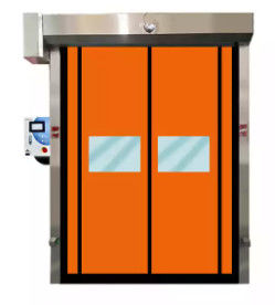 Rideau en plastique 50HZ 1.50KW en PVC de tirette de rouleau de volet rapide à réparation automatique de portes