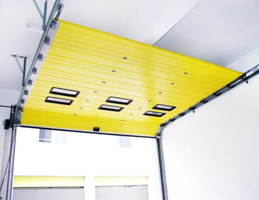 Portes sectionnelles isolées par entrepôt OEM avec support technique en ligne