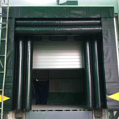 Automatique haute isolation rétractable de chargement abri de quai contre le vent Fabricants borne d'éponge Sceau pour le nivelleur de quai