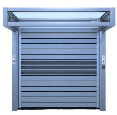 Extérieur en aluminium à roulement rapide Porte en spirale à grande vitesse alimentation 220V/50HZ Durable