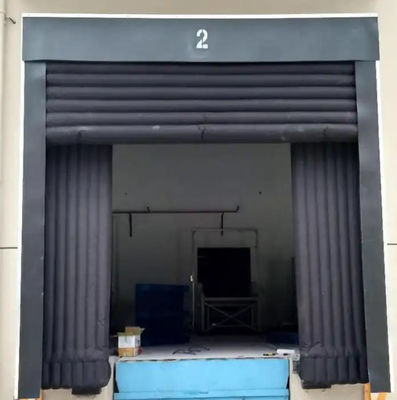 Structure en acier gonflable Abri de quai Excellente résistance aux UV et durabilité Salle de stockage à froid