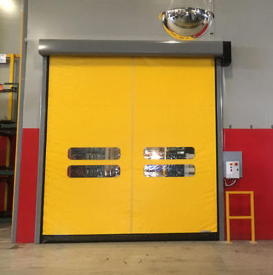 Vente à chaud Fermeture automatique à fermeture rapide Isolation thermique et sécurité garantie avec des portes à rouleaux rapides personnalisées