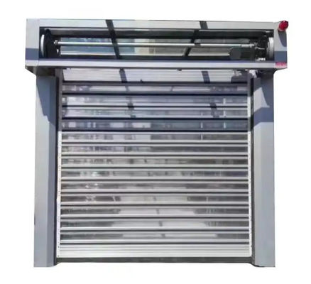 Porte en spirale à grande vitesse en alliage d'aluminium avec capteur photoélectrique 220V/50HZ