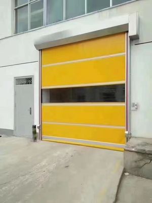 Sécurité Design moderne Porte à rouleaux rapides avec isolation et faible entretien anti-corrosion et résistant à l'usure