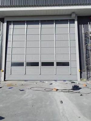 Sécurité Design moderne Porte à rouleaux rapides avec isolation et faible entretien anti-corrosion et résistant à l'usure