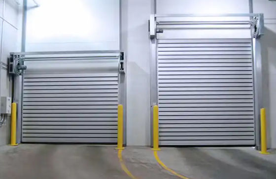 Porte en spirale motorisée à grande vitesse avec capteur photoélectrique 0,8 m/s Vitesse et alimentation 220V/50HZ Automatique industriel