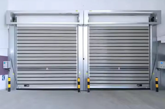 Porte en spirale motorisée à grande vitesse avec capteur photoélectrique 0,8 m/s Vitesse et alimentation 220V/50HZ Automatique industriel