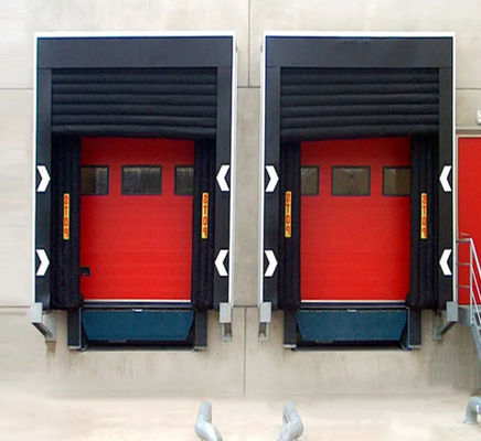 Abri de quai gonflable en acier avec installation facile Excellente résistance aux UV / conditions météorologiques Porte de stockage à froid pour les aliments