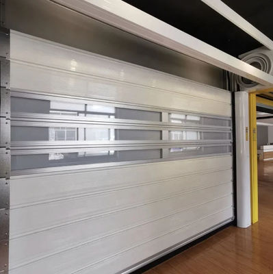 Porte en spirale à grande vitesse avec commande PLC à 0,8 m/s Système de sécurité de capteur photoélectrique de vitesse