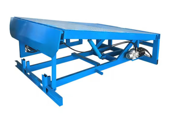 Nivelateur de quai de chargement de sécurité personnalisable avec commandes de boutons de pression et barrières de sécurité Logistique