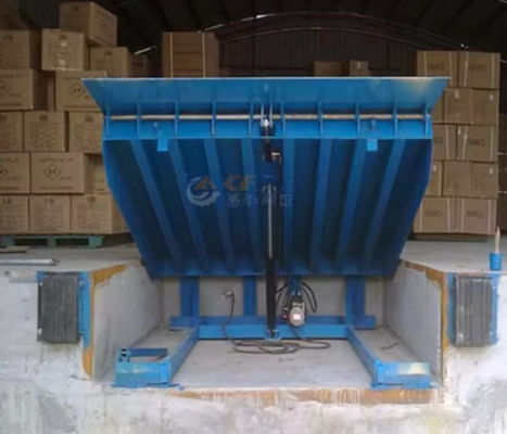 Élevageur de quai de chargement électrique avec une capacité de 10 000 à 20 000 lb, revêtu de poudre et sécurité améliorée