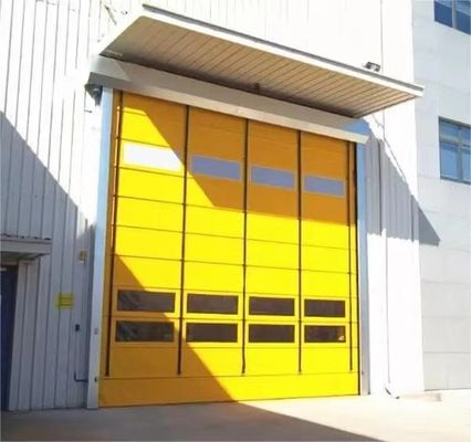 Sécurité Porte à rouleaux rapides avec installation facile Faible entretien / réduction du bruit