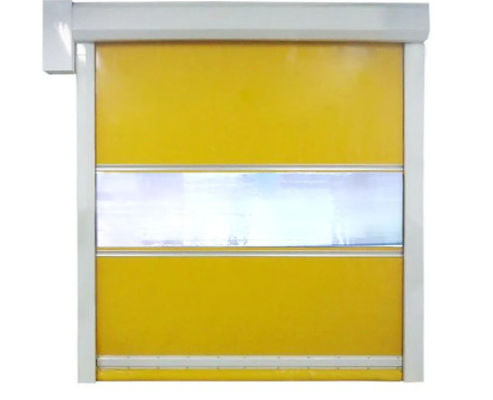 Portes à rouleaux rapides à isolation thermique avec installation facile
