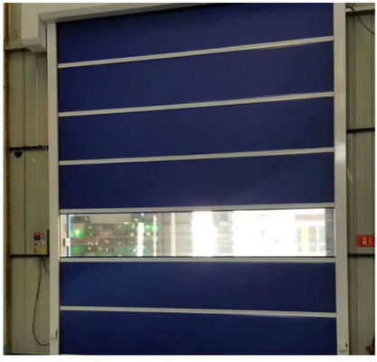 Des portes à rouleaux rapides de sécurité moderne avec isolation thermique pour une sécurité accrue