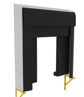 Résistant aux incendies et aux rayons UV, abri gonflable pour quai avec conception flexible Système logistique industriel
