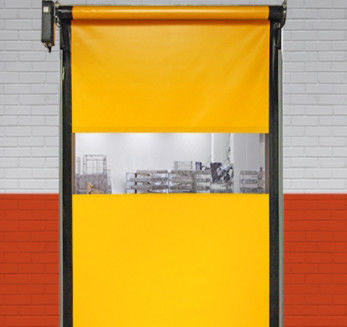 Portes à rouleaux rapides industrielles à haute résistance aux intempéries et isolantes