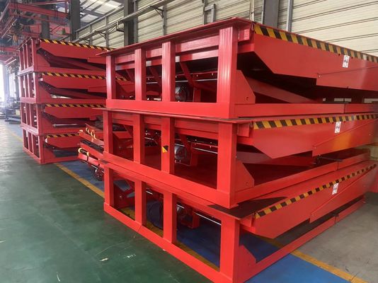 Nivelateur de quai électrique/hydraulique personnalisable 10 000-20 000 Lbs Capacité avec caractéristiques de sécurité Prix de gros d'usine