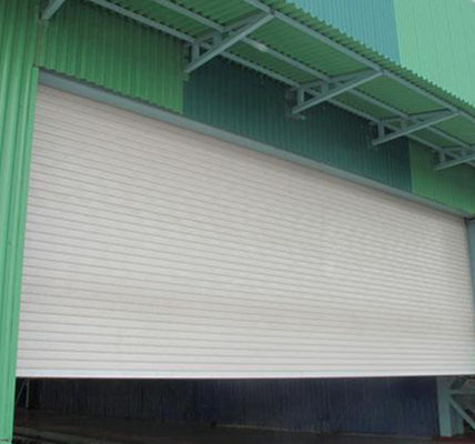 Porte sectionnelle isolée en acier revêtu de poudre