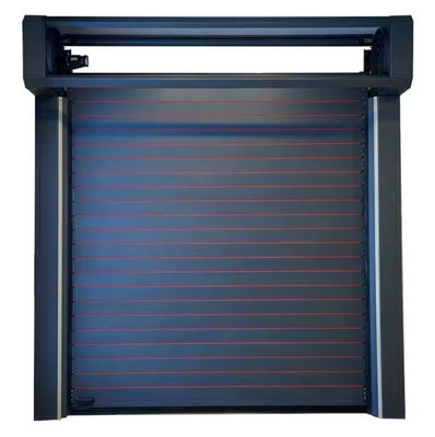 Alloy d'aluminium 0,75KW moteur PLC réglée vitesse ouvre-porte en spirale avec 220V alimentation électrique porte industrielle de haute qualité