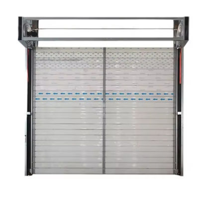 Porte en spirale en aluminium avec système de commande PLC 0,75 kW