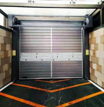 Porte à rouleaux en spirale en alliage d'aluminium en métal à vitesse isolée thermique en alliage d'aluminium