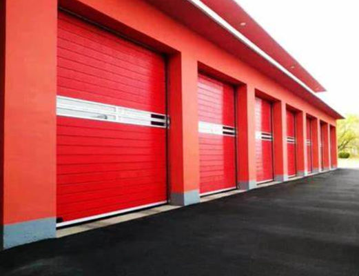Portes en acier sectionnelles isolées à mousse de polyuréthane
