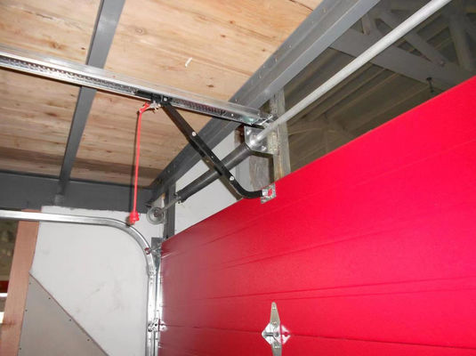 Météo scellé Automatique industriel sectionnelle portes aériennes métalliques Automatique entrepôt en acier Haute levage