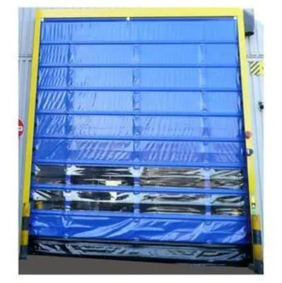 Porte à rouleaux rapides résistante aux intempéries personnalisée avec isolation thermique et bruit