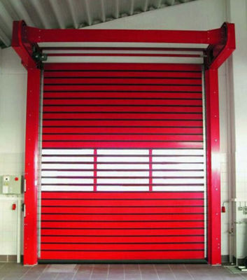 L'alimentation électrique de porte en spirale à grande vitesse en aluminium transparent 220V/50HZ pour entrepôt