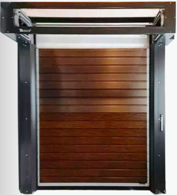 Rapide extérieur en aluminium à action rapide haute vitesse 380V 50hz télécommande industrielle vitesse d'ouverture 0,8m/s