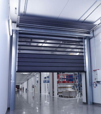 Automatique à roulement vers le haut Alliage d'aluminium haute performance Porte en spirale à grande vitesse Efficacité de sécurité alimentation garantie 220V/50HZ Vitesse de fermeture 0,8m/s