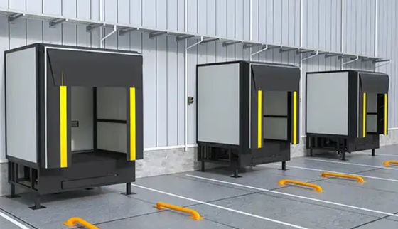 Système de chargement réglable industriel Abri porte de quai avec couleur personnalisée