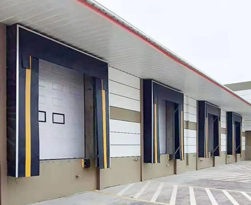 Système de chargement réglable moderne Abri de porte de quai Installation facile