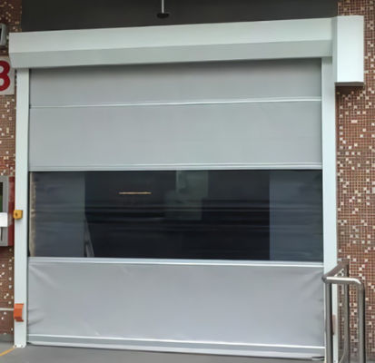 Porte à volets en PVC à grande vitesse personnalisée 304 en acier inoxydable