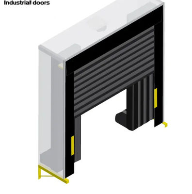 Durabilité élevée et design moderne réglable personnalisé en métal contrôle intelligent système de chargement électrique abri de porte de quai pour les entreprises