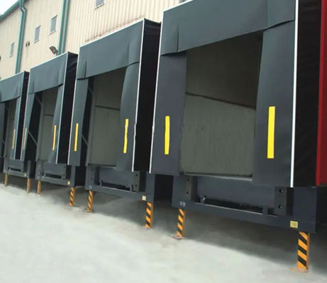 Durabilité élevée et design moderne réglable personnalisé en métal contrôle intelligent système de chargement électrique abri de porte de quai pour les entreprises