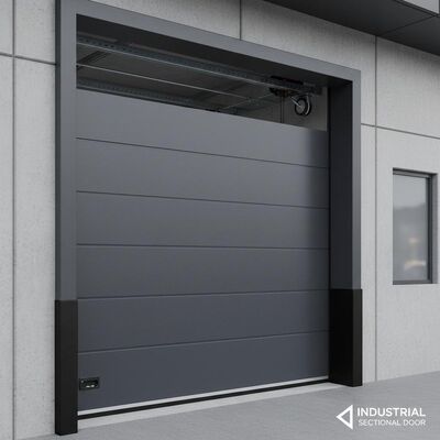 Portes sectionnelles Porte sectionnelle industrielle Porte de garage sectionnelle isolée sur mesure Porte de garage commerciale Bande d'étanchéité en vinyle pour porte de garage commerciale