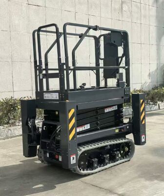 24V batterie Voltage électrique articulateur Boom Lift 1,5 KW Moteur de puissance Plateforme compacte pour les opérations de travail surélevé
