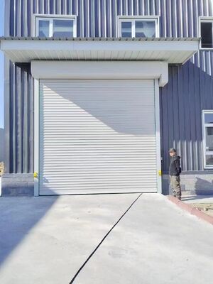 Portes en spirale à grande vitesse de haute qualité d'isolation thermique automatique en alliage d'aluminium