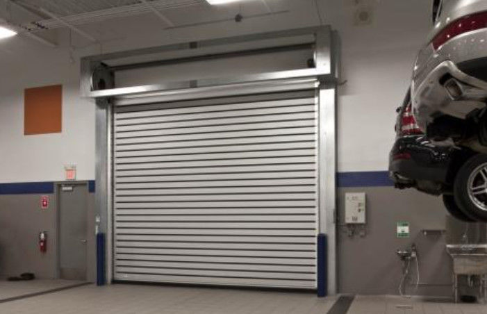 Extérieur en aluminium à roulement rapide Porte en spirale à grande vitesse alimentation 220V/50HZ Durable