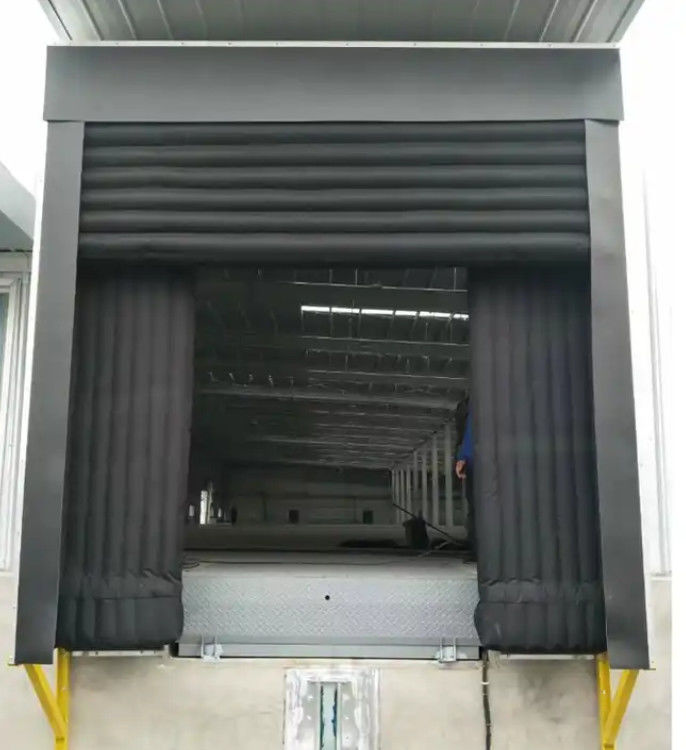Structure en acier gonflable Abri de quai Excellente résistance aux UV et durabilité Salle de stockage à froid
