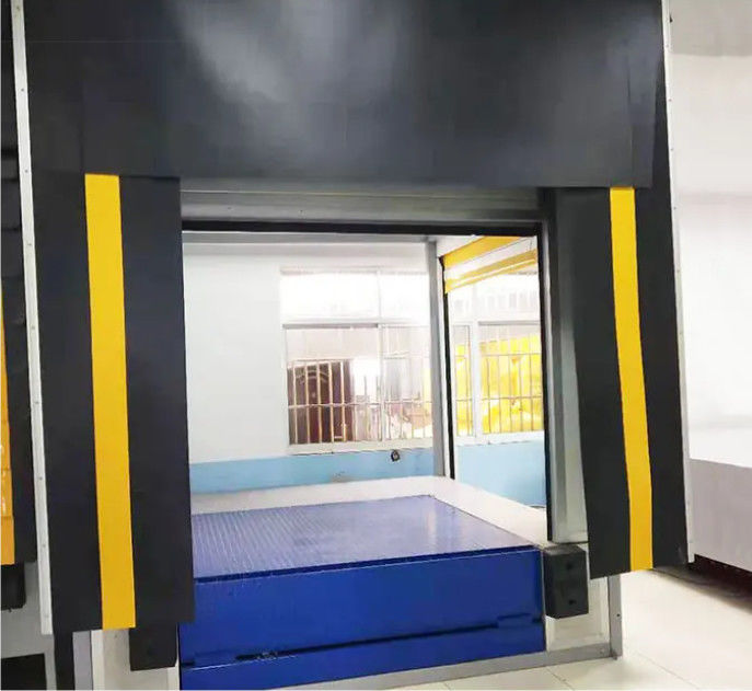 Moderne galvanisée en acier liner de chargement abris de quai Facile à installer pour la protection contre les éléments