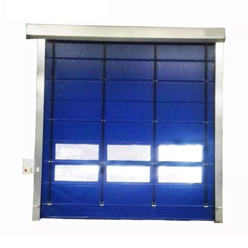 Sécurité Porte à rouleaux rapides avec installation facile Faible entretien / réduction du bruit